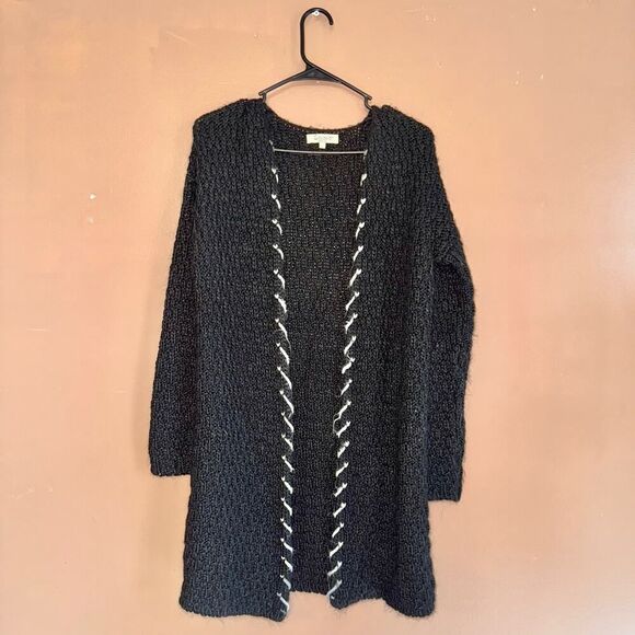 Cocogio Italian Cable Knit Cardigan Sweater - Size Small - Picture 3 of 8